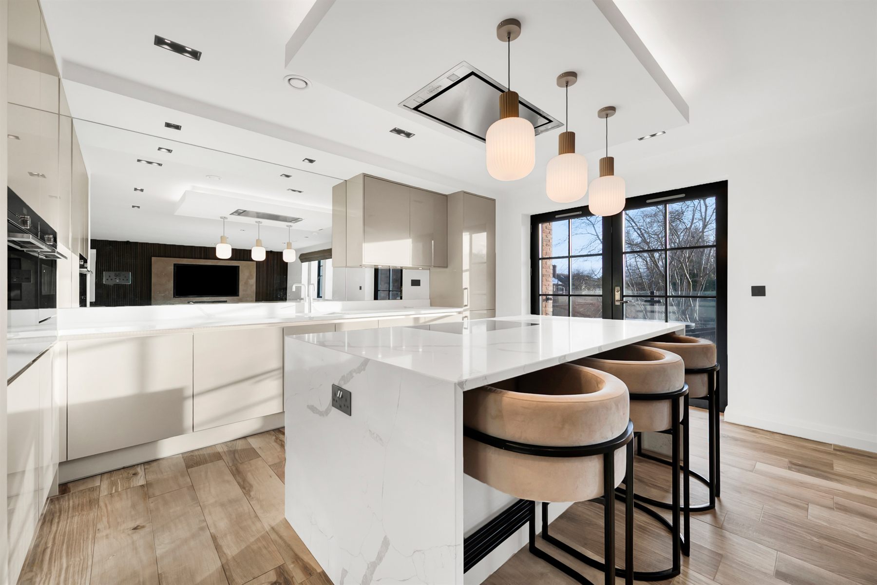 Luxury kitchen interior editing sample